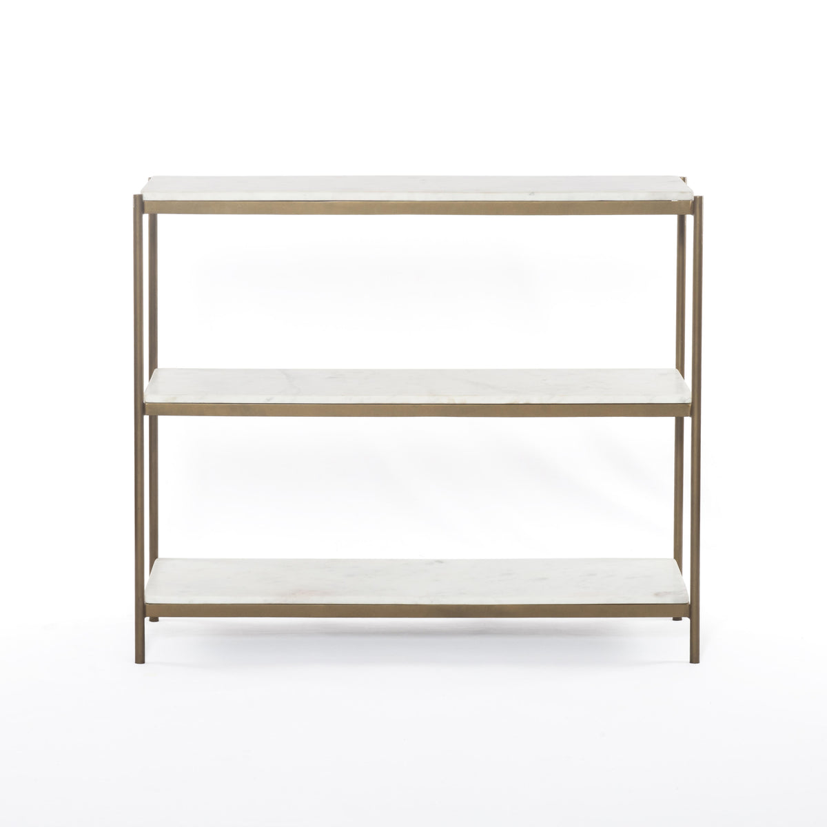 Felix Antique Brass Small Console Table | shipping 09/12/2025