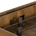 Handmade by skilled artisans, the Foosball Natural Brown Guanacaste Table is a one-of-a-kind game that features a beautiful blend of hand-finished Guanacaste wood and metal that’s been aged through a manual, month-long process using natural elements to bring unique character to each piece. Includes three balls. Amethyst Home provides interior design services, furniture, rugs, and lighting in the Omaha metro area.