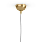 Featuring Glass Burnished Brass Clear Glass Globe Medium Pendant by Four Hands at Amethyst Home. A single glass sphere dangles for a stunning effect. Each globe is individually blown, shaped and sculpted by hand through a one-hour process. Brass and glass are 98% recyclable. Designed and sustainably crafted in Poland by Schwung.
Overall Dimensions : 7.75"w x . Amethyst Home provides interior design, new home construction design consulting, vintage area rugs, and lighting in the Seattle metro area.