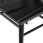 Featuring Gregory Dining Chair - Black Oak by Four Hands at Amethyst Home. Finished in a beautifully classic washed oak, the Gregory Black Oak Dining Chair features a yoke-like back and widened supports, placing a fresh twist on the traditional Windsor.
Size: 19.75"W x 21.75"L x 35"HSeat Depth: 17.75"Seat Height: 19"Seat Construction: Wooden Platform
Colors: Black OakMaterial. Amethyst Home provides interior design, new construction, custom furniture, and rugs for the Lansing, Michigan metro area.