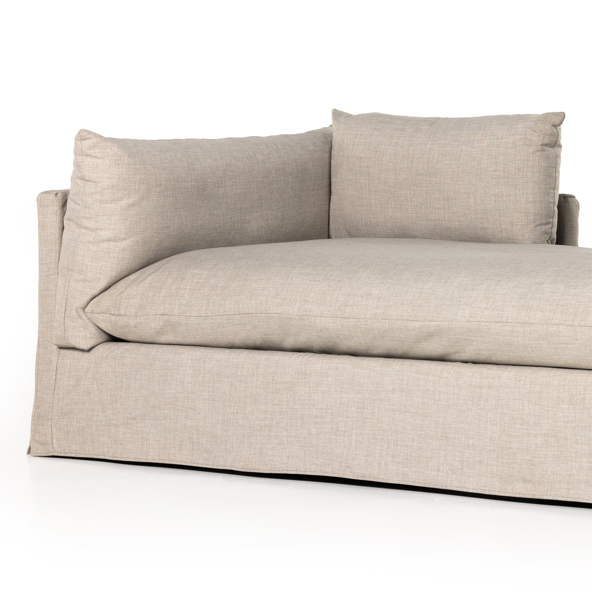 Elevate your living room with the Habitat Bennett Moon Chaise. Crafted from premium wood with an espresso finish, this chaise is built to last while looking polished and sophisticated. Enjoy superior comfort and a timeless design to relax in style. Amethyst Home provides interior design, new home construction design consulting, vintage area rugs, and lighting in the Calabasas metro area.