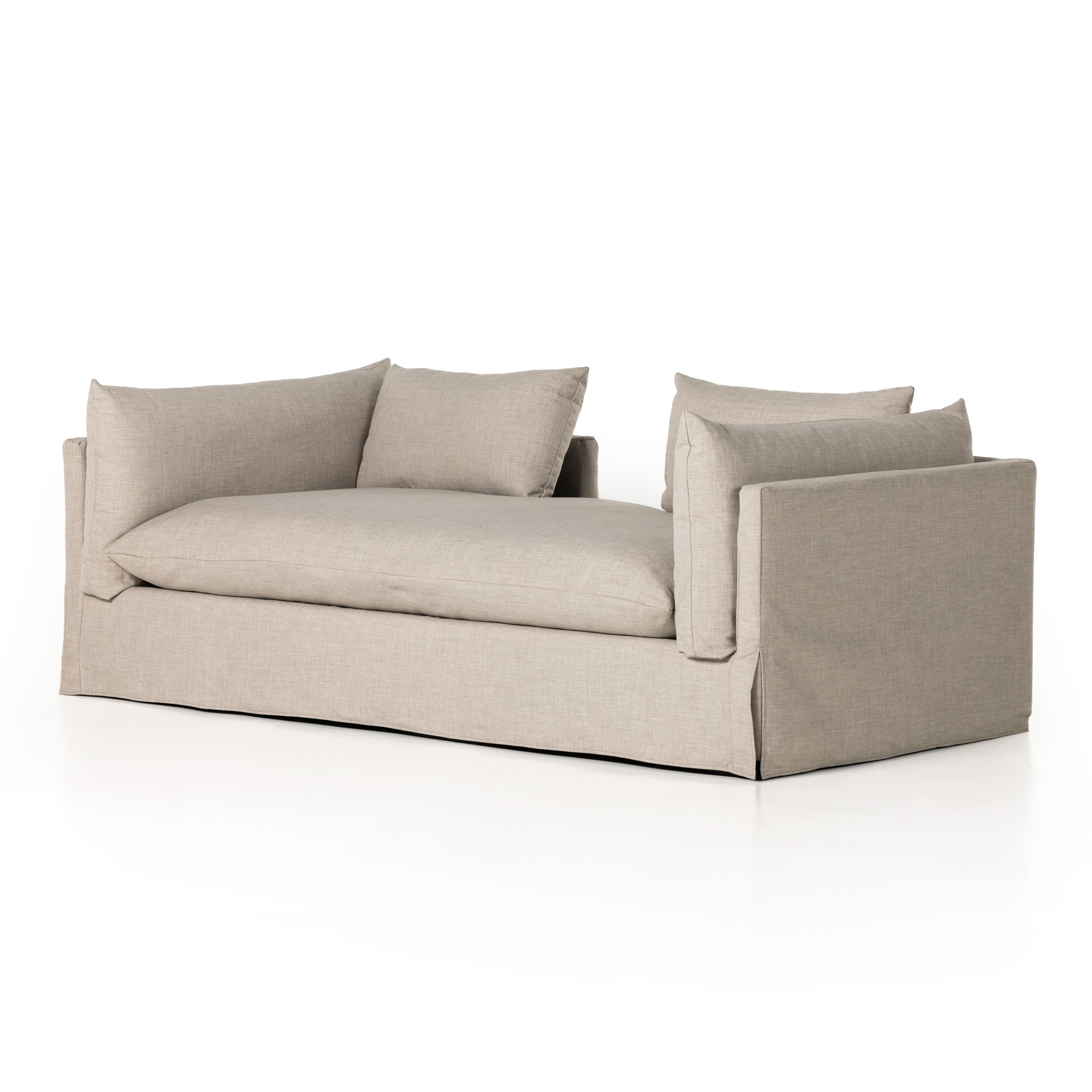 Elevate your living room with the Habitat Bennett Moon Chaise. Crafted from premium wood with an espresso finish, this chaise is built to last while looking polished and sophisticated. Enjoy superior comfort and a timeless design to relax in style. Amethyst Home provides interior design, new home construction design consulting, vintage area rugs, and lighting in the Des Moines metro area.