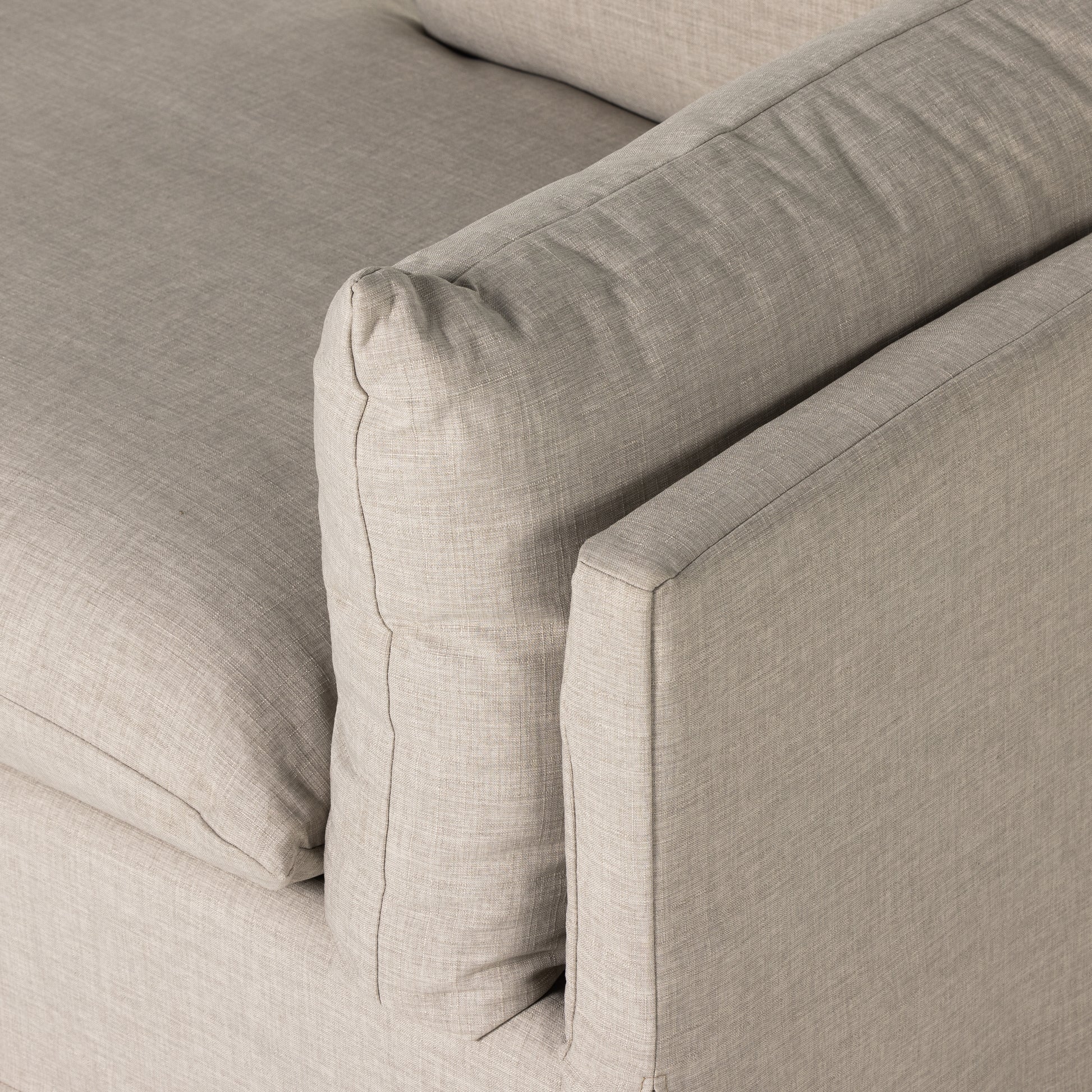 Elevate your living room with the Habitat Bennett Moon Chaise. Crafted from premium wood with an espresso finish, this chaise is built to last while looking polished and sophisticated. Enjoy superior comfort and a timeless design to relax in style. Amethyst Home provides interior design, new home construction design consulting, vintage area rugs, and lighting in the Houston metro area.