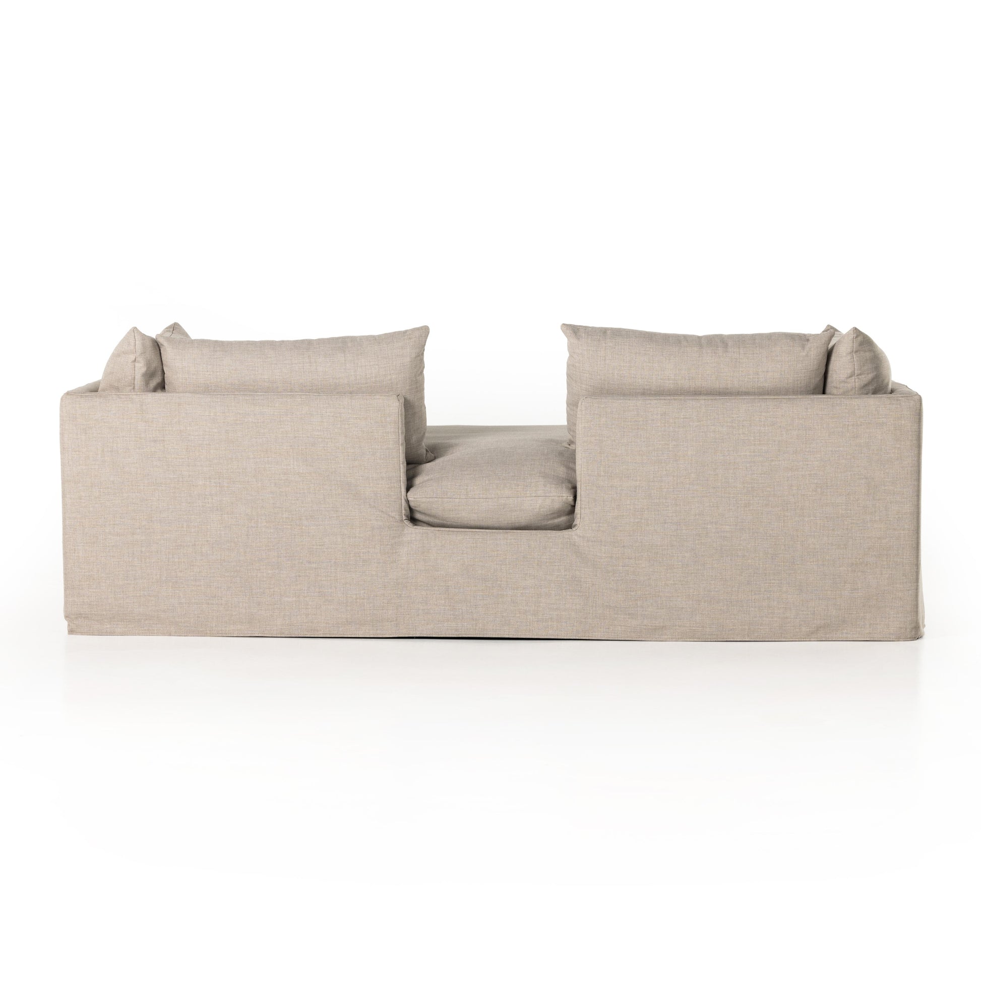 Elevate your living room with the Habitat Bennett Moon Chaise. Crafted from premium wood with an espresso finish, this chaise is built to last while looking polished and sophisticated. Enjoy superior comfort and a timeless design to relax in style. Amethyst Home provides interior design, new home construction design consulting, vintage area rugs, and lighting in the Tampa metro area.