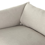 Featuring Habitat Bennett Moon Sofa by Four Hands at Amethyst Home. A slipcovered sofa made for modern living. Shelter arms and big, pillow-inspired cushions are covered in a durable, comfortable fabric prime for lounging. Performance fabrics are specially created to withstand spills, stains, high traffic and wear, ensuring long-term comfort and unmatched du. Amethyst Home provides interior design, new home construction design consulting, vintage area rugs, and lighting in the Monterey metro area.