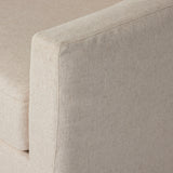 Featuring Hampton Creme Slipcover Swivel Chair by Four Hands at Amethyst Home. Proudly built by American makers using US-sourced materials and mechanisms. This classic swivel chair features clean track arms, a high, supportive back, feather filling and a 360-degree swivel. Upholstered with a fully removable slipcover of PFAS-free performance fabric that can. Amethyst Home provides interior design, new home construction design consulting, vintage area rugs, and lighting in the Nashville metro area.