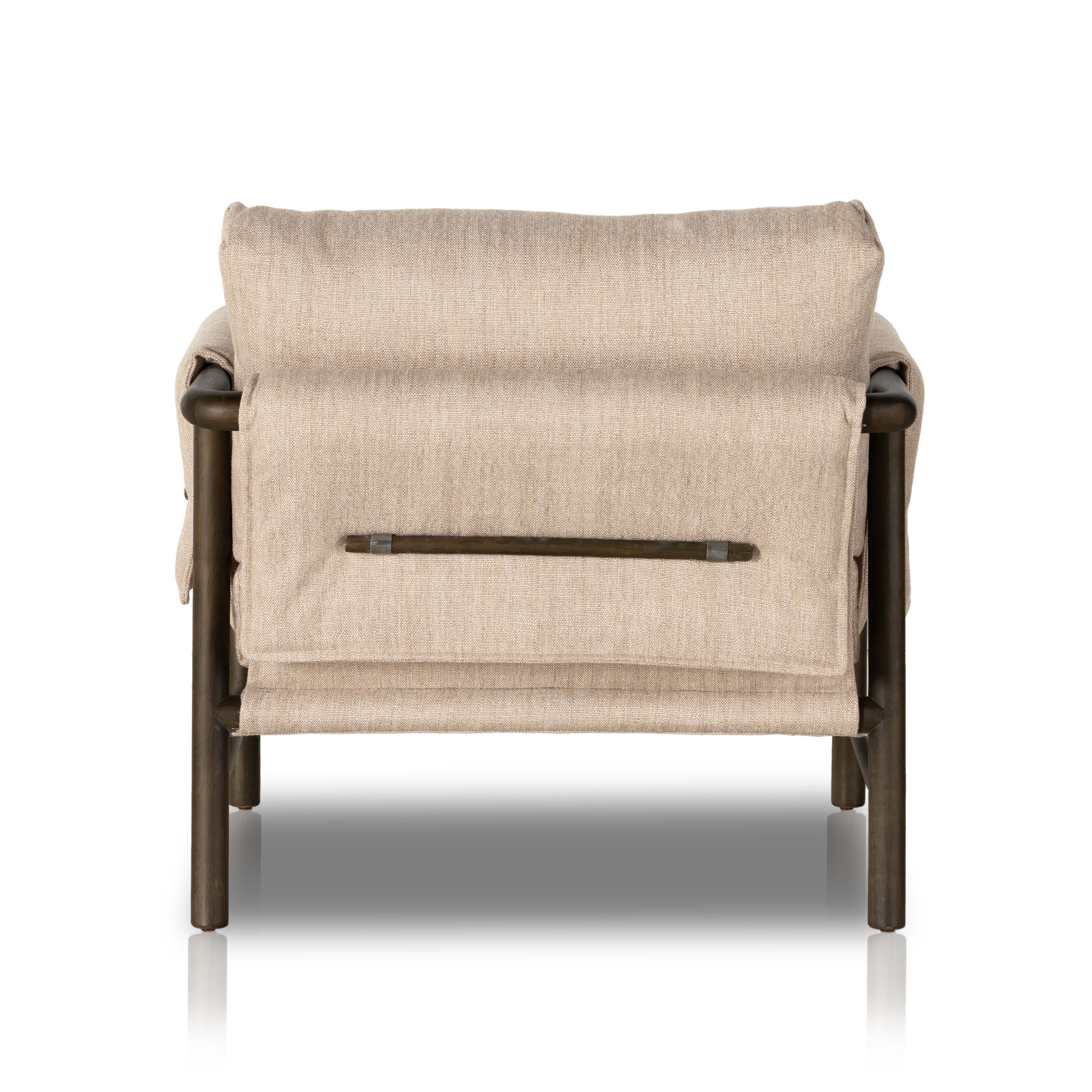 Featuring Harrison Alcala Wheat Chair by Four Hands at Amethyst Home. Details make the chair. With poly-blend performance fabric that wraps each arm, faux toggles add an element of interest to midcentury-inspired seating in a wheat hue, with softly sculpted parawood framing carrying out a beautiful neutral look.Overall Dimensions: 32.25"W x 34.75"L x 31.75"H
Collection: BelfastColo. Amethyst Home provides interior design, new construction, custom furniture, and area rugs in the Houston metro area.