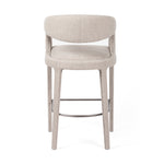 Featuring Hawkins Savile Flannel Bar + Counter Stool by Four Hands at Amethyst Home. Strike a pose. Curved and finely sculpted, a high-performance fabric-upholstered stool makes for a shapely addition to the well-styled bar. Performance fabrics are specially created to withstand spills, stains, high traffic and wear, ensuring long-term comfort and unmatch. Amethyst Home provides interior design, new home construction design consulting, vintage area rugs, and lighting in the Kansas City metro area.