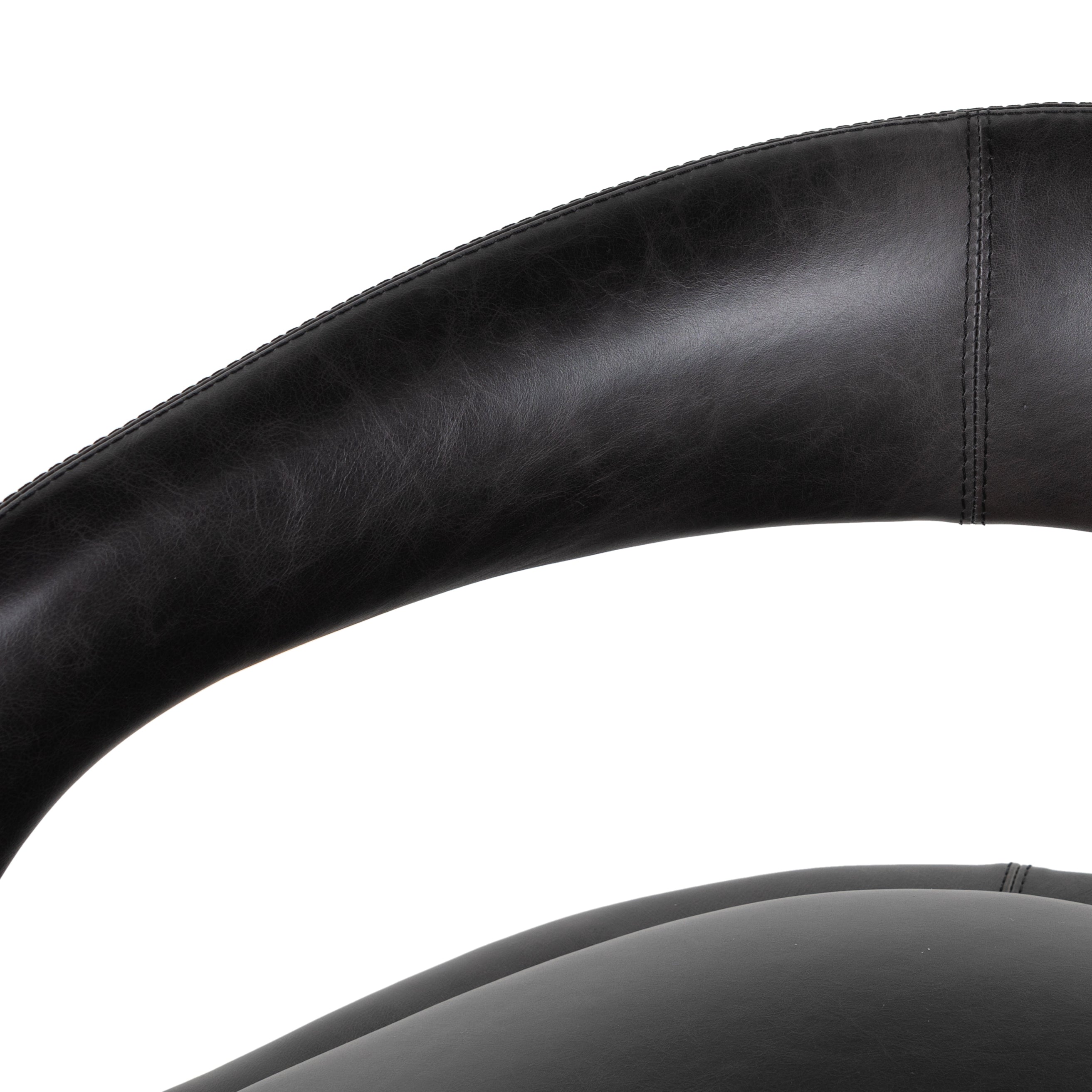 Strike a pose. Well curved and finely sculpted, black top-grain leather exclusive to Four Hands makes a uniquely shapely statement in any room. Amethyst Home provides interior design, new construction, custom furniture, and area rugs in the Scottsdale metro area.