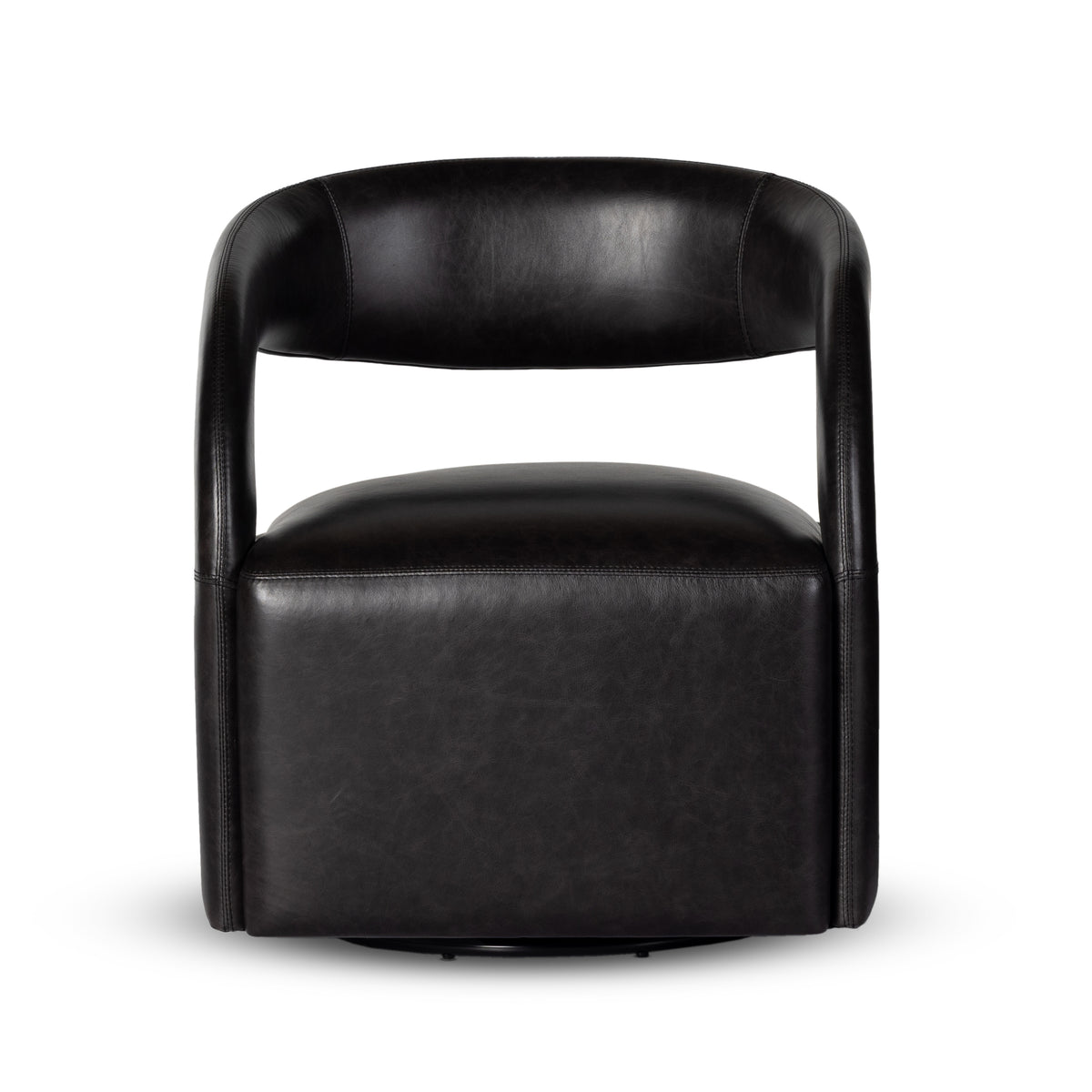 Hawkins Sonoma Chaise pivotante noire | prêt pour l'expédition!