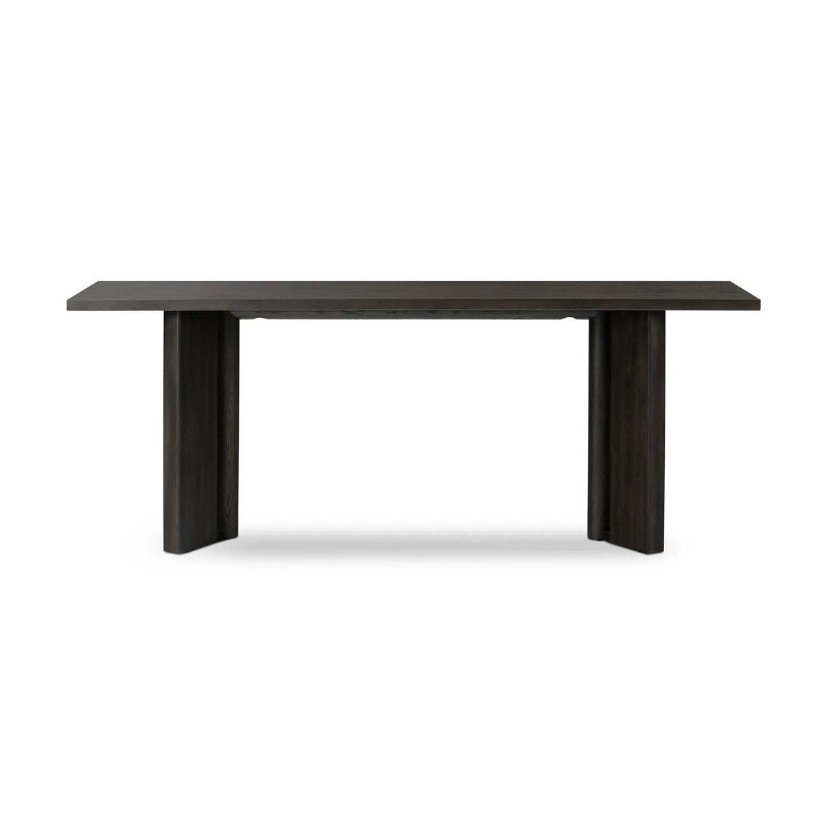 Huxley Smoked Black Veneer Console Table | ready to ship!
