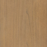 Ilana Burnished Mindi Cabinet forms a dramatic arch this glass-front cabinetry, with woven natural cane backing for a textural finishing touch. Amethyst Home provides interior design services, furniture, rugs, and lighting in the Dallas metro area.
