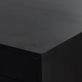 Featuring Isador Black Wash Poplar Executive Desk by Four Hands at Amethyst Home. Beautifully simple in spirit. Black-washed solid poplar forms a clean, Seventies-inspired executive desk with dovetail joinery plus iron and leather hardware, for a material-driven update to Shaker-like styling. Fully finished back grants the option to float desk anywhere in room.
Collection: FultonC. Amethyst Home provides interior design, new construction, custom furniture, and area rugs in the Portland metro area.