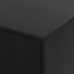 Featuring Isador Black Wash Poplar Media Console by Four Hands at Amethyst Home. Beautifully simple in spirit. Black-washed dry poplar forms a clean-lined media console with faux dovetail joinery plus iron and leather hardware, for a material-driven update to Shaker-inspired styling. Rear cutouts for cord management.Overall Dimensions: 80"W x 19"L x 26"H
Collection: FultonColor. Amethyst Home provides interior design, new construction, custom furniture, and area rugs in the Los Angeles metro area.