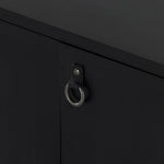 Featuring Isador Black Wash Poplar Media Console by Four Hands at Amethyst Home. Beautifully simple in spirit. Black-washed dry poplar forms a clean-lined media console with faux dovetail joinery plus iron and leather hardware, for a material-driven update to Shaker-inspired styling. Rear cutouts for cord management.Overall Dimensions: 80"W x 19"L x 26"H
Collection: FultonColors: Bla. Amethyst Home provides interior design, new construction, custom furniture, and area rugs in the Miami metro area.