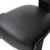 Featuring Issa Carson Black Accent Chair by Four Hands at Amethyst Home. This polished tri-leg chair features a "floating" seat cushion that has been constructed with spring suspension and a seemingly invisible connection to the legs. With a seat of black top-grain leather and a wooden frame, the chair evokes monochromatic chic.
Collection: FarrowColors: C. Amethyst Home provides interior design, new home construction design consulting, vintage area rugs, and lighting in the Des Moines metro area.