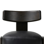 Featuring Issa Carson Black Accent Chair by Four Hands at Amethyst Home. This polished tri-leg chair features a "floating" seat cushion that has been constructed with spring suspension and a seemingly invisible connection to the legs. With a seat of black top-grain leather and a wooden frame, the chair evokes monochromatic chic.
Collection: FarrowColors: Ca. Amethyst Home provides interior design, new home construction design consulting, vintage area rugs, and lighting in the Nashville metro area.