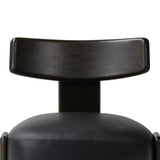 Featuring Issa Carson Black Accent Chair by Four Hands at Amethyst Home. This polished tri-leg chair features a "floating" seat cushion that has been constructed with spring suspension and a seemingly invisible connection to the legs. With a seat of black top-grain leather and a wooden frame, the chair evokes monochromatic chic.
Collection: FarrowColors: Ca. Amethyst Home provides interior design, new home construction design consulting, vintage area rugs, and lighting in the Nashville metro area.