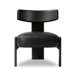 Featuring Issa Carson Black Accent Chair by Four Hands at Amethyst Home. This polished tri-leg chair features a "floating" seat cushion that has been constructed with spring suspension and a seemingly invisible connection to the legs. With a seat of black top-grain leather and a wooden frame, the chair evokes monochromatic chic.
Collection: FarrowColors: Ca. Amethyst Home provides interior design, new home construction design consulting, vintage area rugs, and lighting in the Park City metro area.