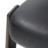 Featuring Issa Carson Black Accent Chair by Four Hands at Amethyst Home. This polished tri-leg chair features a "floating" seat cushion that has been constructed with spring suspension and a seemingly invisible connection to the legs. With a seat of black top-grain leather and a wooden frame, the chair evokes monochromatic chic.
Collection: FarrowColors: Carson. Amethyst Home provides interior design, new home construction design consulting, vintage area rugs, and lighting in the Tampa metro area.