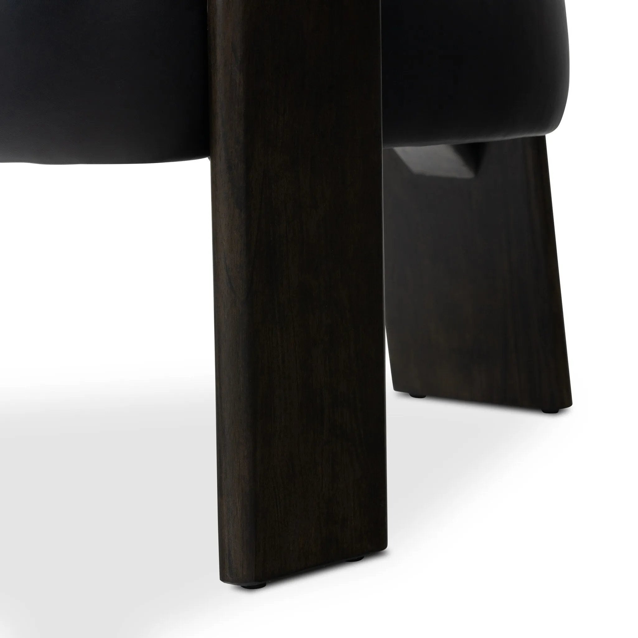 Featuring Issa Carson Black Accent Chair by Four Hands at Amethyst Home. This polished tri-leg chair features a "floating" seat cushion that has been constructed with spring suspension and a seemingly invisible connection to the legs. With a seat of black top-grain leather and a wooden frame, the chair evokes monochromatic chic.
Collection: FarrowColors. Amethyst Home provides interior design, new home construction design consulting, vintage area rugs, and lighting in the Winter Garden metro area.