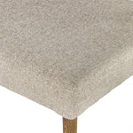 Featuring Joseph Light Camel Dining Bench by Four Hands at Amethyst Home. Simply styled and midcentury-minded, Joseph Light Camel Dining Bench is a textural light taupe upholstery that features a posterior cutout for added flair, with toasted nettlewood legs for natural contrast.
Overall Dimensions: 65"W x 22.75"L x 32"HWeight: 38.34 lbsMaterials: 100% Polyester, Solid Nettlewood. Amethyst Home provides interior design services, furniture, rugs, and lighting in the Miami metro area. 