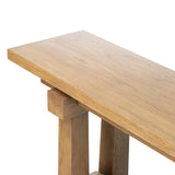Featuring Josette Honey Oak Console Table by Four Hands at Amethyst Home. A console of a honey-finished oak, with joint and connection detailing for an artisan-style feel.Collection: HaidenColors: Honey Oak VeneerMaterials: Oak Veneer ,Solid Oak Weight: 142.2 lbs. Amethyst Home provides interior design, new home construction design consulting, vintage area rugs, and lighting in the Calabasas metro area.