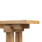 Featuring Josette Honey Oak Console Table by Four Hands at Amethyst Home. A console of a honey-finished oak, with joint and connection detailing for an artisan-style feel.Collection: HaidenColors: Honey Oak VeneerMaterials: Oak Veneer ,Solid Oak Weight: 142.2 lbs. Amethyst Home provides interior design, new home construction design consulting, vintage area rugs, and lighting in the Park City metro area.