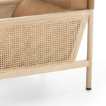 Featuring Kempsey Kennison Cognac Chair by Four Hands at Amethyst Home. Simple elegance and romance. Each piece is made from hardwoods with handcrafted curves and detailed carving. Top-grain leather with rich color and texture bring sophistication to classic shapes with clean lines and just-right sizing.



Overall Dimensions: 29"W x 34"L x 33"HColors:. Amethyst Home provides interior design, new home construction design consulting, vintage area rugs, and lighting in the Salt Lake City metro area.