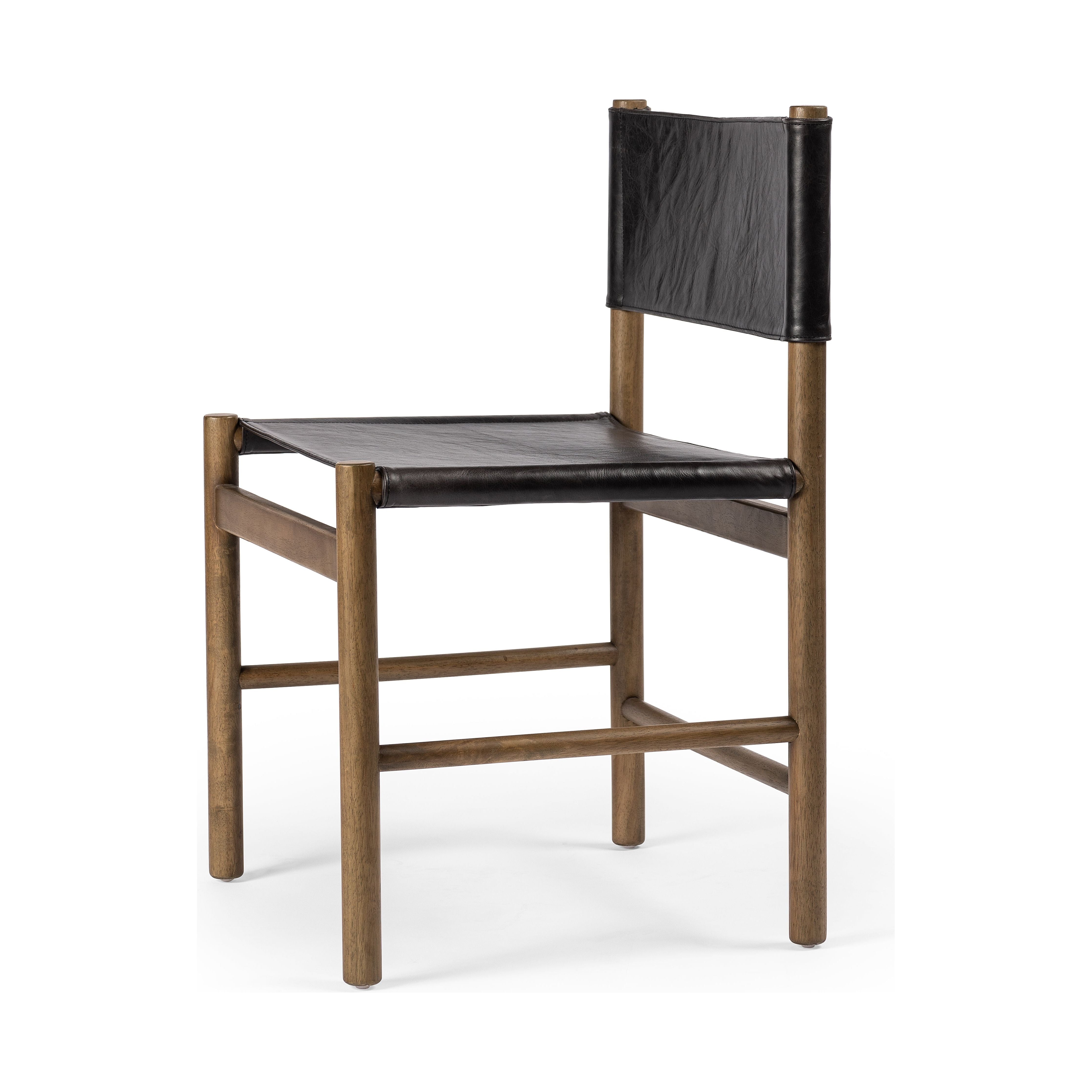 Featuring Kena Vintage Natural Dining Chair by Four Hands at Amethyst Home. Solid parawood forms a simple, vintage-inspired frame for sling-style seating of chocolate top-grain leather.
Collection: WestgateColors: Sonoma Black, Vintage NaturalMaterials: Top Grain Leather, Solid ParawoodOverall Dimensions: 23.50"W x 21"L x 34.50"HWeight: 12.35 lbVolume: 8.69 cu ftSeat Depth: 17.75. Amethyst Home provides interior design, new construction, custom furniture, and area rugs in the Charlotte metro area.