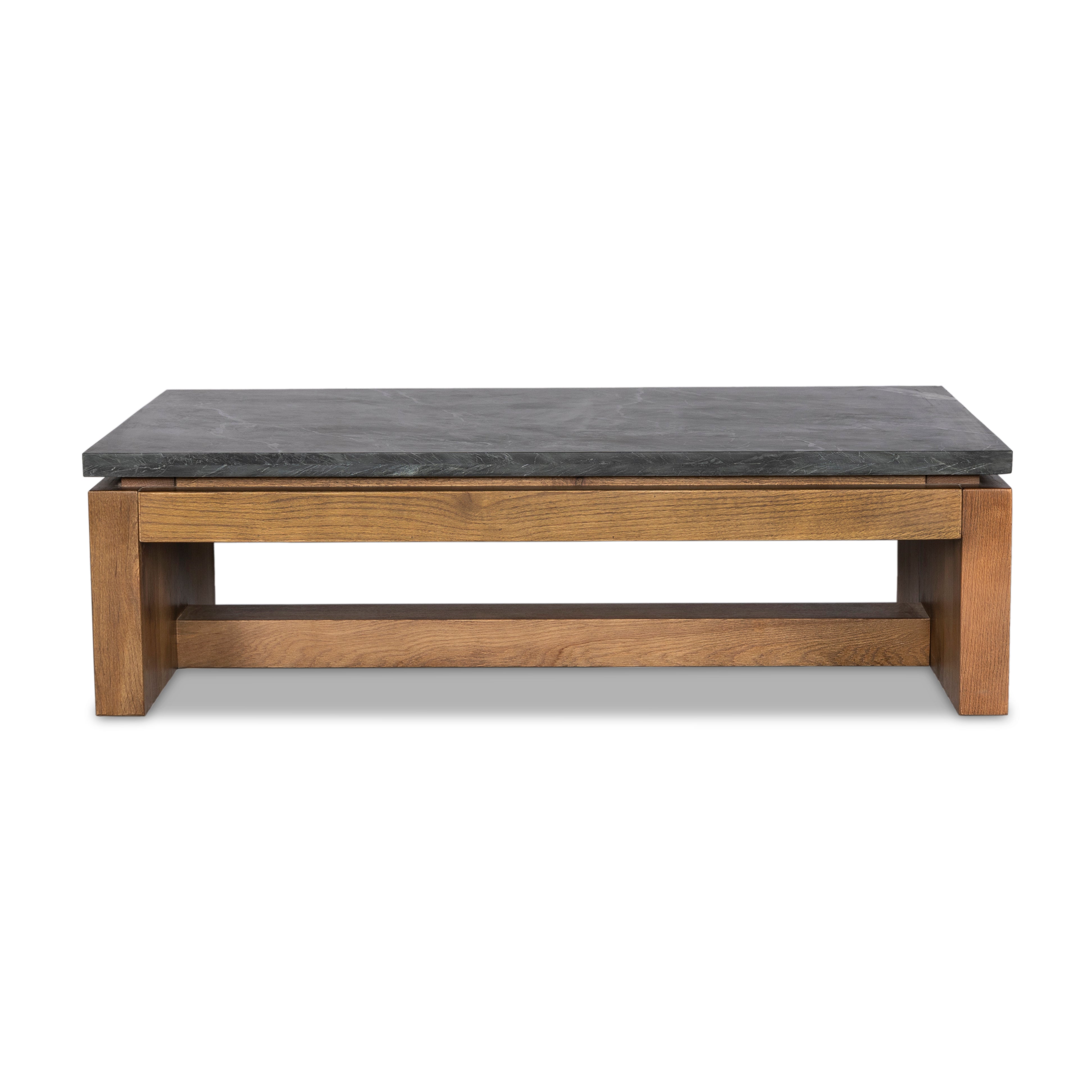 Featuring Kenneth Polished Black Coffee Table by Four Hands at Amethyst Home. Mixed materials update this waterfall-style coffee table, as a warm oak base pairs with a sleek black marble tabletop.
Collection: MerrittColors: Dove Oak ,Polished Black MarbleMaterials: Solid Oak ,Solid MarbleOverall Dimensions: 55"W x 31"L x 16"H Weight: 259.26 lbs. Amethyst Home provides interior design, new construction, custom furniture, and area rugs in the Omaha metro area.