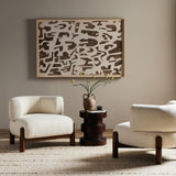 Featuring Kingston Omari Natural Chair by Four Hands at Amethyst Home. Sink in to plush all-encompassing comfort on this wrap-around accent chair. Designed with a thick cushioned back and fixed suspension-style construction for ultimate comfort. Upholstered in a textural performance fabric. Performance fabrics are specially created to withstand spills, stains, high traffic and wear,. Amethyst Home provides interior design, new construction, custom furniture, and area rugs in the Austin metro area.