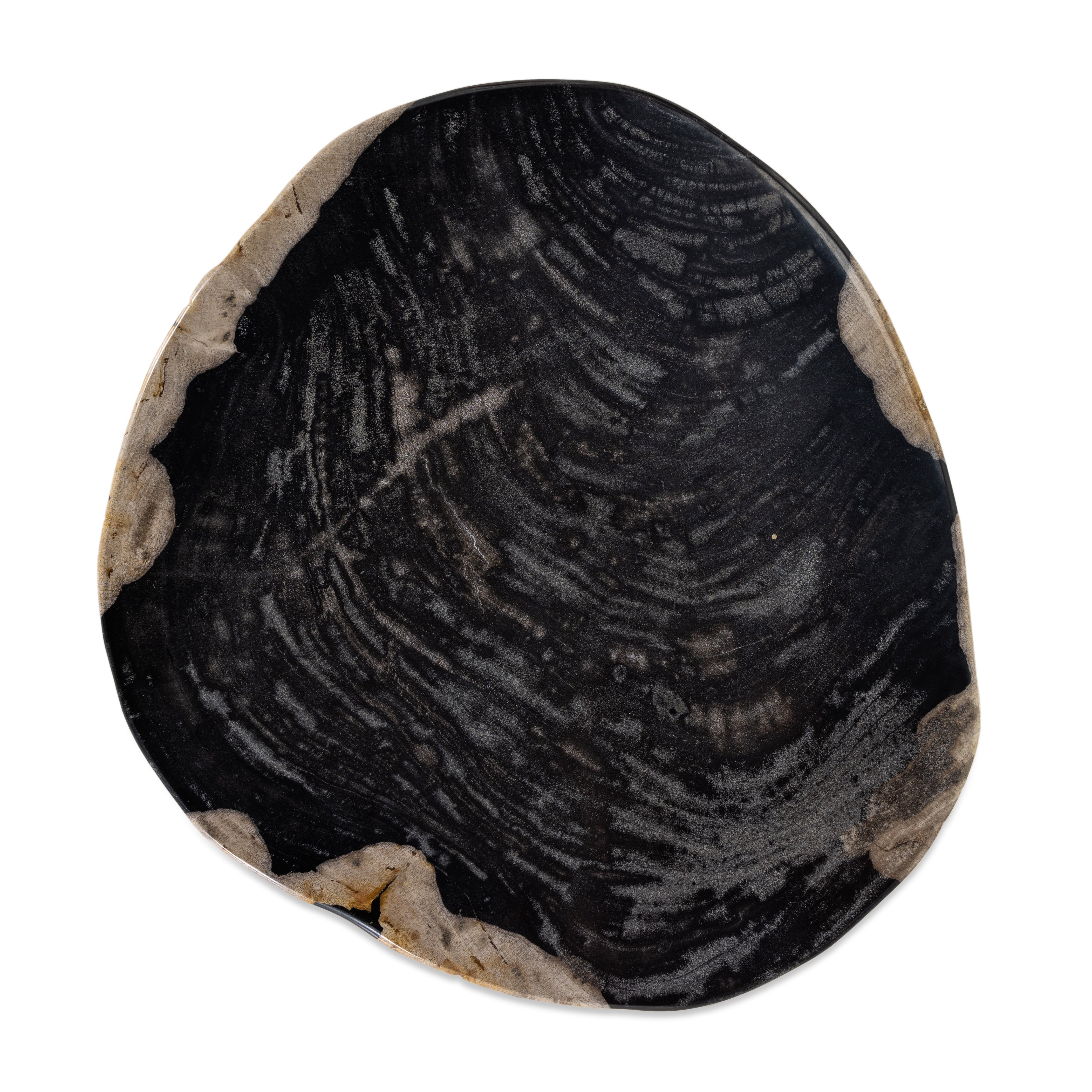 Featuring Kos Light Petrified Wood End Table by Four Hands at Amethyst Home. Naturally petrified wood with dramatic highs and lows makes for a stunning end table. Showcasing organic patterns with cracks and graining, the lightly hued tree stump has a rich, organic look. A variance in color and texture is to be expected from piece to piece.
Overall Dimensions: 11.75"W x 11.75"L x . Amethyst Home provides interior design, new construction, custom furniture, and area rugs in the Calabasas metro area.