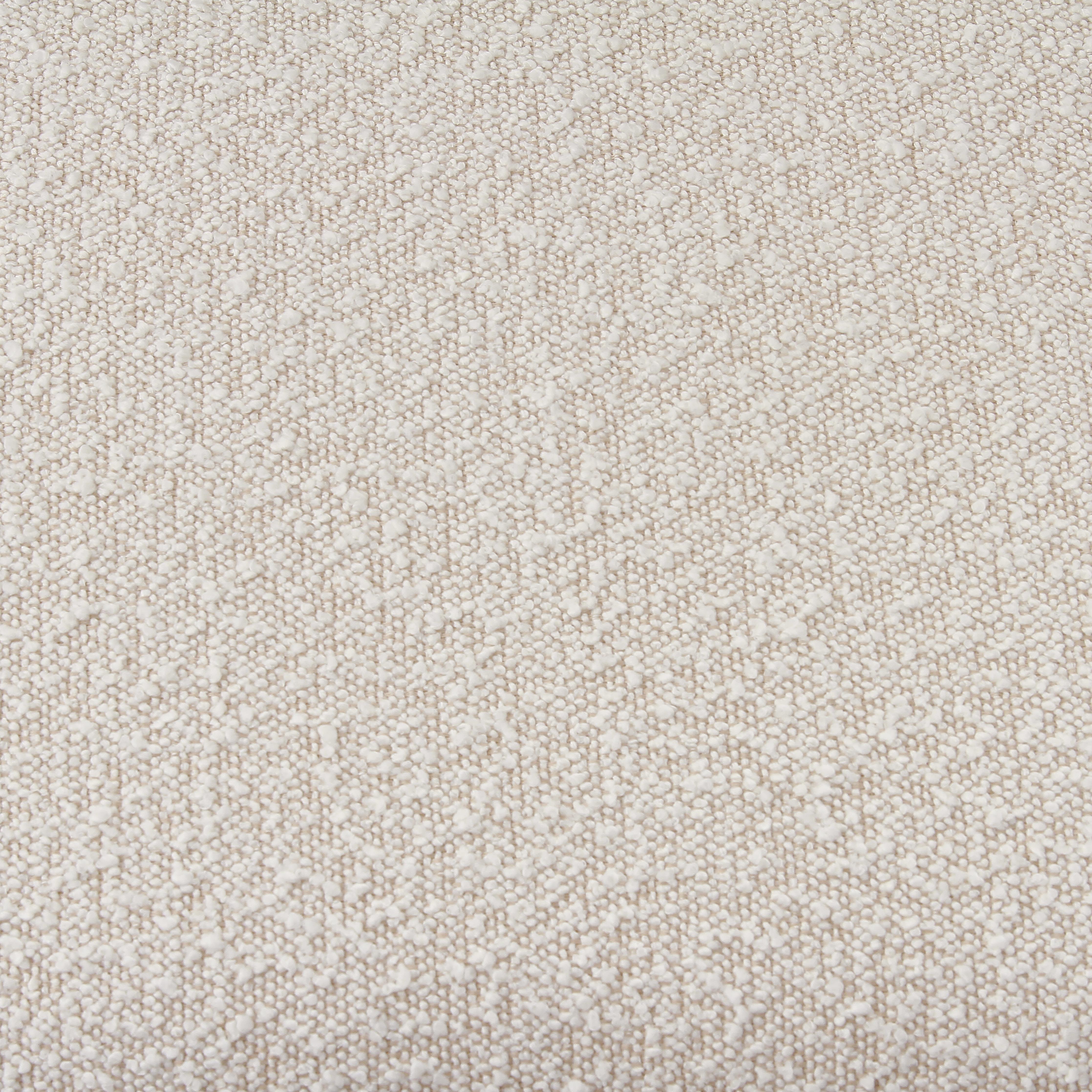 Featuring Krista Knoll Natural Dining Bench by Four Hands at Amethyst Home. Style takes shape. Comfortably curved bench seating is upholstered in a chunky off-white boucle, with water-repellent performance fabric for a modern touch. A plinth-style ash veneer base works casual contrast into the mix. Perfectly sized for a cozy breakfast nook; pair up to suit . Amethyst Home provides interior design, new home construction design consulting, vintage area rugs, and lighting in the Nashville metro area.