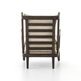 A solid frame of burnt oak features a high, ladder back design for a regal air. Ivory, performance fabric-upholstered seating meets style with livability. Performance fabrics are specially created to withstand spills, stains, high traffic and wear, ensuring long-term comfort and unmatched durability. Amethyst Home provides interior design, new construction, custom furniture, and area rugs in the Park City metro area.