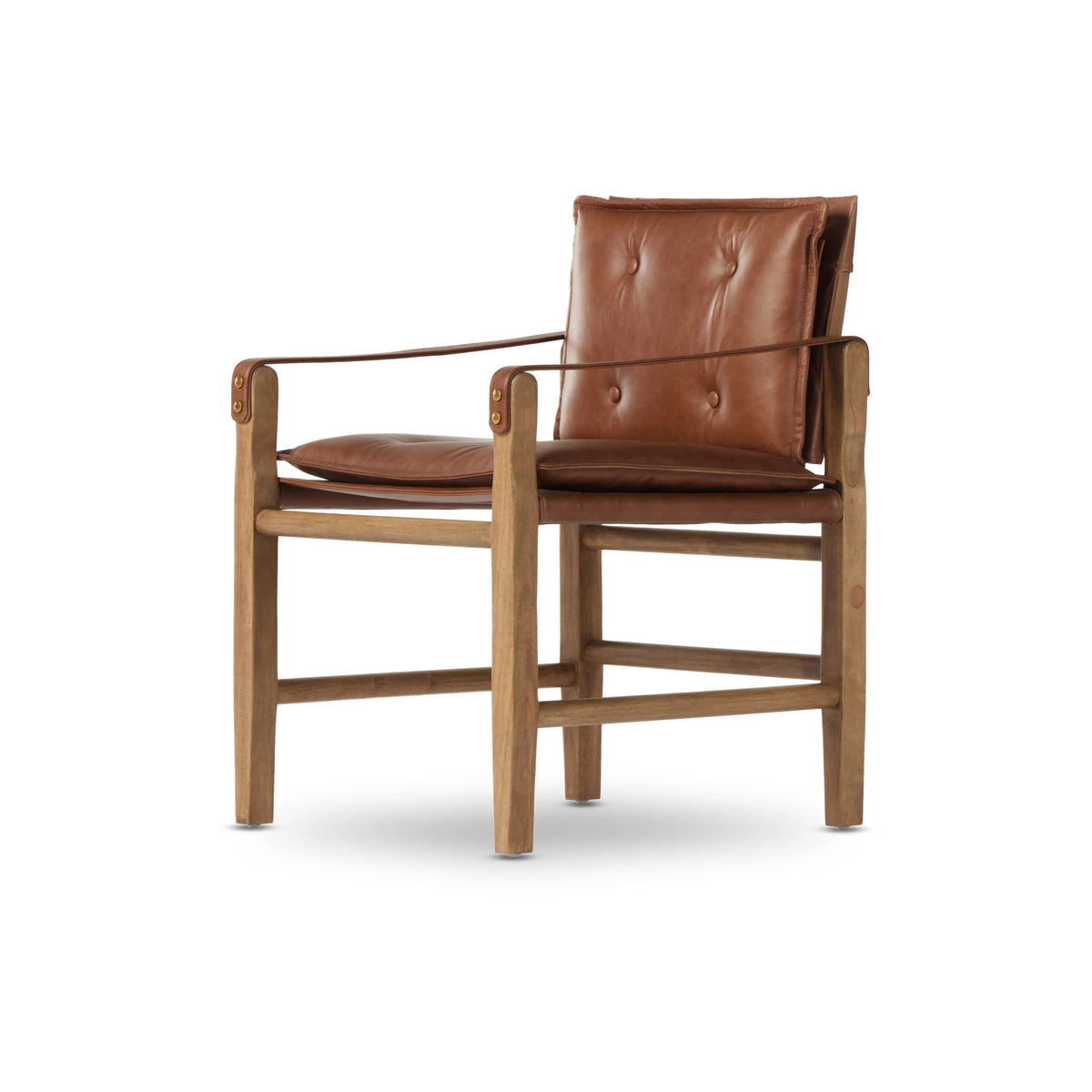 Lenz Sonoma Chestnut Dining Armchair | ready to ship!
