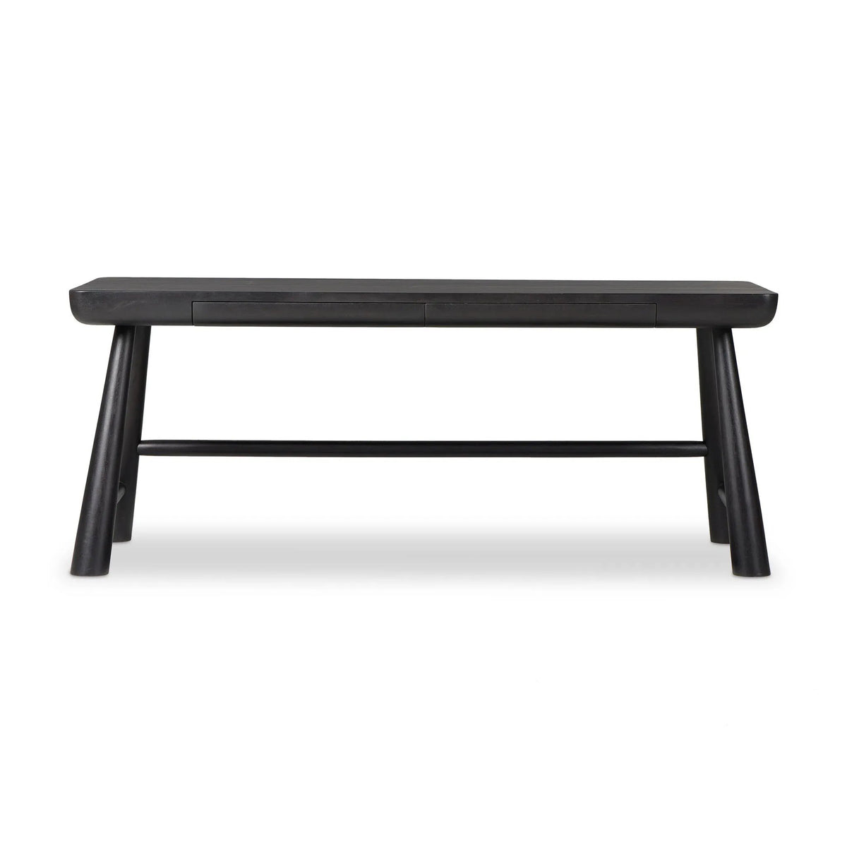 Lorik Worn Black Acacia Writing Desk | ready to ship!