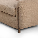 Featuring Lyla Sheepskin Camel Sofa by Four Hands at Amethyst Home. Lyla Sheepskin Camel Sofa is a fresh, elongated take on the traditional tub chair, with exaggerated depth for drama and comfort. Solid wood legs intersect sheepskin upholstery on this plush sofa for clean contrast and scale.
Overall Dimensions: 86.50"W x 34.50"L x 28"HWeight: 110.23 lbsMaterials: 100% Polyester, Solid Para. Amethyst Home provides interior design services, furniture, rugs, and lighting in the Des Moines metro area.