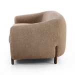 Featuring Lyla Sheepskin Camel Sofa by Four Hands at Amethyst Home. Lyla Sheepskin Camel Sofa is a fresh, elongated take on the traditional tub chair, with exaggerated depth for drama and comfort. Solid wood legs intersect sheepskin upholstery on this plush sofa for clean contrast and scale.
Overall Dimensions: 86.50"W x 34.50"L x 28"HWeight: 110.23 lbsMaterials: 100% Polyester, Solid Parawo. Amethyst Home provides interior design services, furniture, rugs, and lighting in the Monterey metro area.