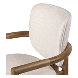 A three-leg format dining chair, streamlining a traditional shape with a touch of intrigue. Tubular framework pairs with curves and a barrel back, bringing a softness to the overall look and design. Amethyst Home provides interior design, new construction, custom furniture, and area rugs in the Scottsdale metro area.