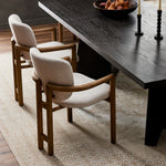 Featuring Madeira Dover Crescent Dining Chair by Four Hands at Amethyst Home. A three-leg format dining chair, streamlining a traditional shape with a touch of intrigue. Tubular framework pairs with curves and a barrel back, bringing a softness to the overall look and design.
Collection: IrondaleColors: Dover Crescent ,Desert OakMaterials: 71%Vi, 17%Pl, 12%Li ,Solid OakOveral. Amethyst Home provides interior design, new construction, custom furniture, and area rugs in the Winter Garden metro area.