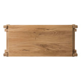 Featuring Marcia French Oak Large Coffee Table by Four Hands at Amethyst Home. Designed by Thomas Bina and Ronald Sasson, a design partnership blending both modern minimalist and Brazilian influences. Crafted from natural reclaimed French oak with overstated joint details. Rounded edges bring a soft, playful feel to the entire piece.Overall Dimensions: 31.. Amethyst Home provides interior design, new home construction design consulting, vintage area rugs, and lighting in the Washington metro area.