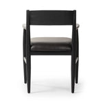 Featuring Mavery Sierra Espresso Dining Chair by Four Hands at Amethyst Home. Classic midcentury form meets monochromatic comfort. The tapered-leg design of this oak dining armchair is finished with an espresso-brown upholstered cushion for a sleek, inviting seat.Collection: AshfordColors: Sierra Espresso ,Brushed Ebony Oak ,Brushed Ebony Oak VeneerMateria. Amethyst Home provides interior design, new home construction design consulting, vintage area rugs, and lighting in the Scottsdale metro area.