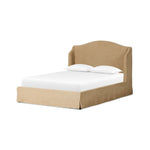 Featuring Meryl Broadway Canvas Slipcover Bed by Four Hands at Amethyst Home. Inspired by the curved silhouette of the camel-back sofa, this classic shape is updated with the casual look of a slipcover. Slipcovered styles are fully removable and machine-washable for easy care.KingOverall Dimensions: 86.50"w x 89.00"d x 52.50"hWeight: 217.59 lbsQueenOverall Dimensions: 70.00"w x 89.0. Amethyst Home provides interior design, new construction, custom furniture, and area rugs in the Boston metro area.