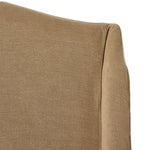 Featuring Meryl Broadway Canvas Slipcover Bed by Four Hands at Amethyst Home. Inspired by the curved silhouette of the camel-back sofa, this classic shape is updated with the casual look of a slipcover. Slipcovered styles are fully removable and machine-washable for easy care.KingOverall Dimensions: 86.50"w x 89.00"d x 52.50"hWeight: 217.59 lbsQueenOverall Dimensions: 70.00"w x 8. Amethyst Home provides interior design, new construction, custom furniture, and area rugs in the Calabasas metro area.