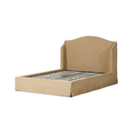 Featuring Meryl Broadway Canvas Slipcover Bed by Four Hands at Amethyst Home. Inspired by the curved silhouette of the camel-back sofa, this classic shape is updated with the casual look of a slipcover. Slipcovered styles are fully removable and machine-washable for easy care.KingOverall Dimensions: 86.50"w x 89.00"d x 52.50"hWeight: 217.59 lbsQueenOverall Dimensions: 70.00"w x 89. Amethyst Home provides interior design, new construction, custom furniture, and area rugs in the Portland metro area.
