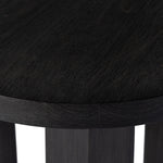 Featuring Mesa Ebony Parawood End Table by Four Hands at Amethyst Home. The perfect place to keep a drink or book within reach, light-brushed parawood forms a rounded tabletop, with thick, triangular pedestal legs inspired by modern European design.
Overall Dimensions: 24"W x 24"L x 18"HColors: Ebony ParawoodMaterials: Solid ParawoodClearance from Floor: 16"Di. Amethyst Home provides interior design, new home construction design consulting, vintage area rugs, and lighting in the Austin metro area.