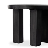 Featuring Mesa Ebony Parawood End Table by Four Hands at Amethyst Home. The perfect place to keep a drink or book within reach, light-brushed parawood forms a rounded tabletop, with thick, triangular pedestal legs inspired by modern European design.
Overall Dimensions: 24"W x 24"L x 18"HColors: Ebony ParawoodMaterials: Solid ParawoodClearance from Floor: 16"Dis. Amethyst Home provides interior design, new home construction design consulting, vintage area rugs, and lighting in the Omaha metro area.