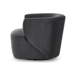 Featuring Mila Swivel Chair - Henry Charcoal by Four Hands at Amethyst Home. Charcoal high-performance fabric pairs with a hidden 360-degree swivel. Performance fabrics are specially created to withstand spills, stains, high traffic and wear, ensuring long-term comfort and unmatched durability.Overall Dimensions: 33"W x 35.5"L x 27"H
Collection: AtelierColor. Amethyst Home provides interior design, new home construction design consulting, vintage area rugs, and lighting in the Portland metro area.