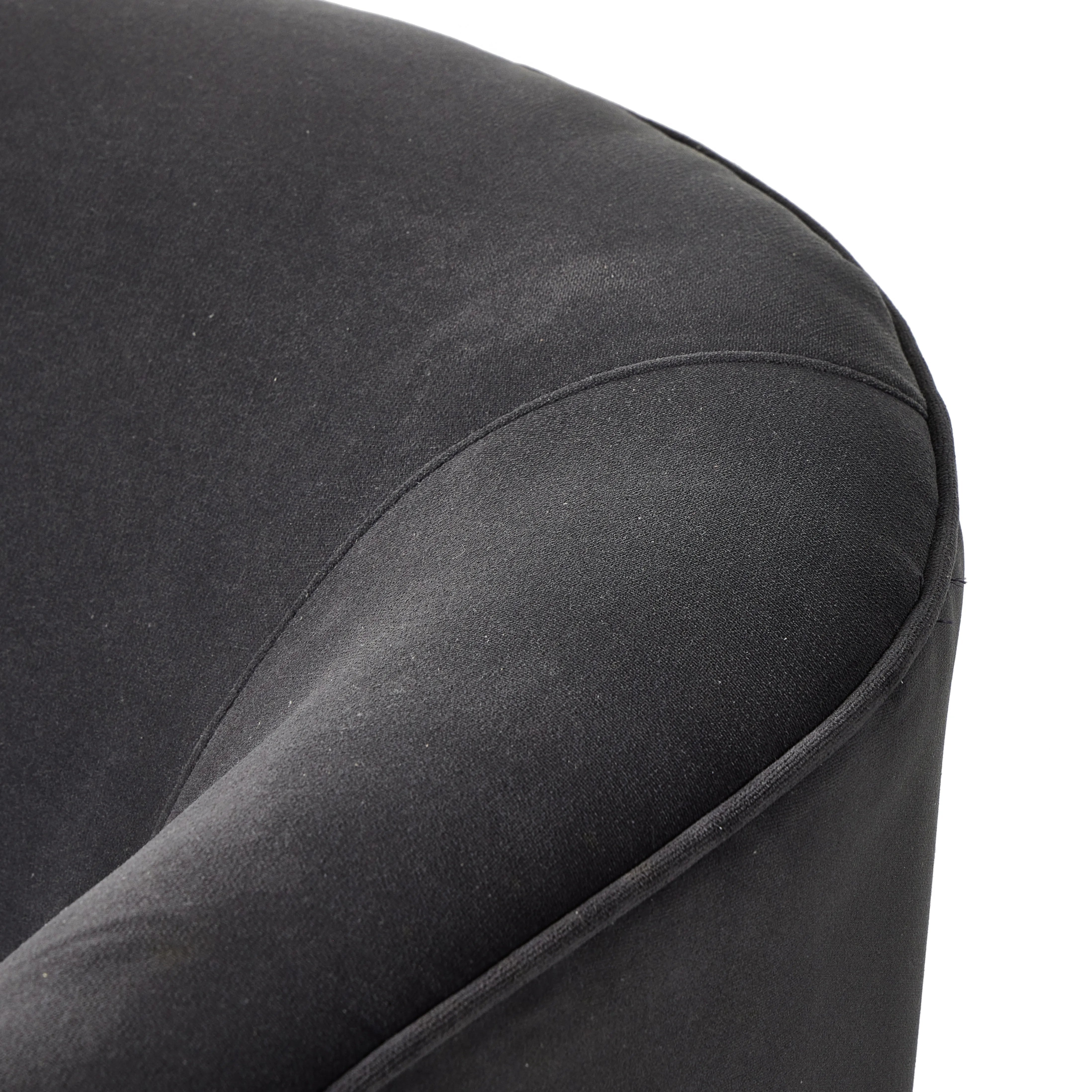 Featuring Mila Swivel Chair - Henry Charcoal by Four Hands at Amethyst Home. Charcoal high-performance fabric pairs with a hidden 360-degree swivel. Performance fabrics are specially created to withstand spills, stains, high traffic and wear, ensuring long-term comfort and unmatched durability.Overall Dimensions: 33"W x 35.5"L x 27"H
Collection: AtelierColors: . Amethyst Home provides interior design, new home construction design consulting, vintage area rugs, and lighting in the Tampa metro area.